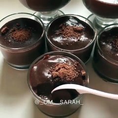 طريقة عمل مهلبية الشوكولاته بالفيديو