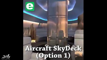 فيديو كابينة شفافة لركاب الدرجات الأولى .. قمة الرفاهية أعلى السحب