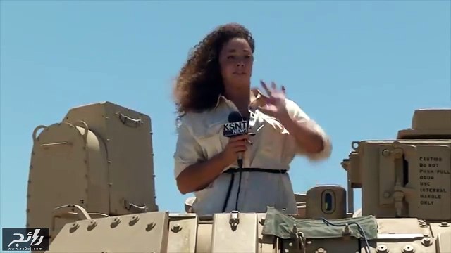 فيديو نحلة تهاجم مذيعة تليفزيونية على الهواء.. رد فعل المذيعة سيصيبك بنوبة من الضحك