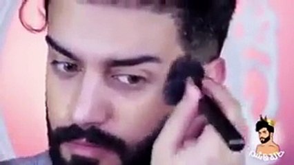 فيديو شاب خليجي يعطي للفتيات نصائح لوضع المكياج