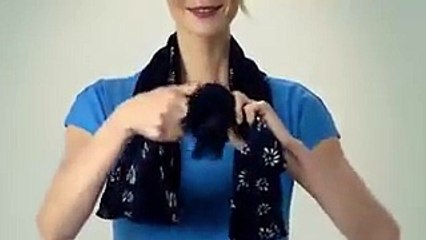 بالفيديو طرق مذهلة لارتداء الوشاح