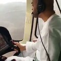 فيديو صاحب السمو الشيخ محمد بن زايد في أحد جولاته بالطائرة العامودية