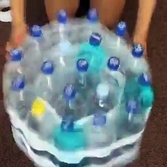 بالفيديو اصنعي بفة لمنزلك بزجاجات الماء البلاستيكية!