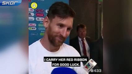 Lionel Messi’nin ‘kırmızı’ uğuru!
