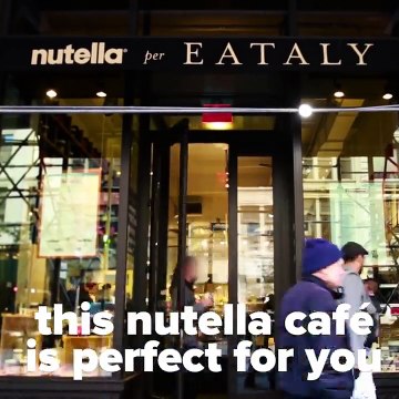 لعشاق نوتيلا... هذا المقهى هو الجنة بالنسبة لكم