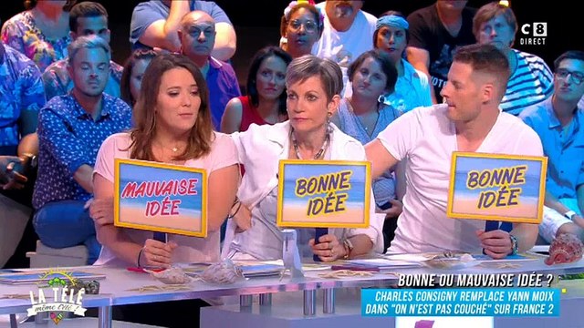 La chroniqueuse de C8, Emilie Lopez, flingue Charles Consigny en évoquant son arrivée dans On n'est pas couché - Regardez