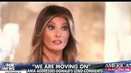 فيديو ميلانيا ترامب تكرر كلامها في أكثر من لقاء بشكل تمثيلي مستفز!