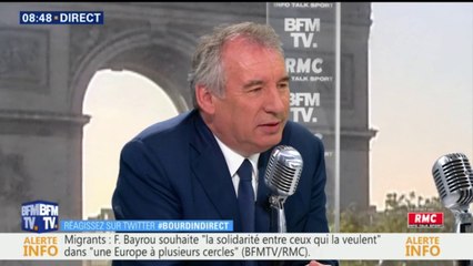 Скачать видео: Soupçons d’emplois fictifs au MoDem: Bayrou dit ne pas avoir eu de nouvelles de la justice depuis un an