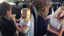 Remaja bantu penumpang buta dan tuli berkomunikasi di penerbangan - TomoNews