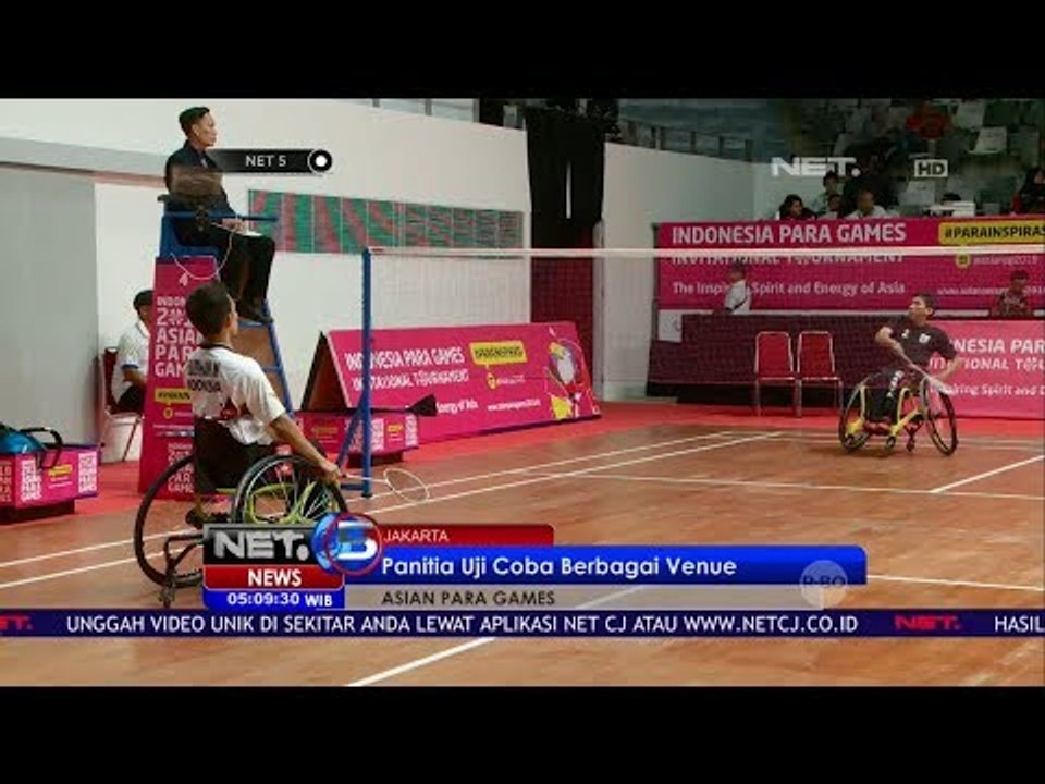 Panitia Uji Coba Berbagai Venue Asian Para Games -NET5