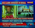 RSS thanks Pranab Mukherjee for visit & the speech despite “opposition from his own people”