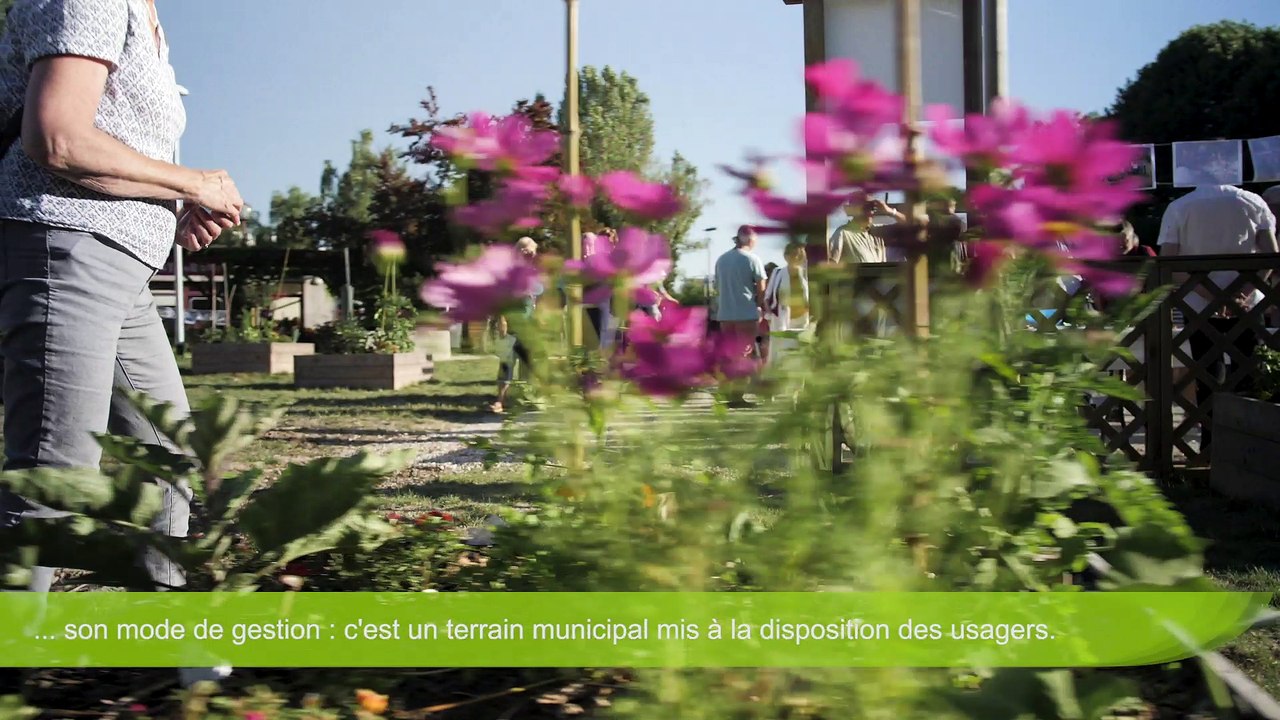 Inauguration d'un jardin partagé aux Aiguinards