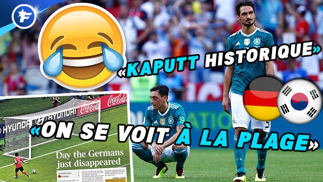 La presse mondiale se moque de l’élimination de l’Allemagne