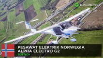 Pesawat listrik diuji di Norwegia - TomoNews