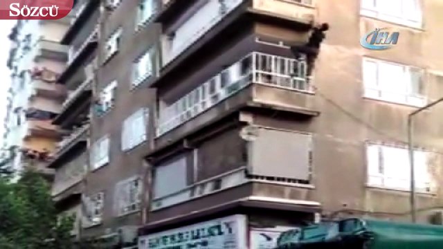 Alışveriş için evden çıkan kadın çocuğunu evde bırakıp üstüne kapıyı kilitledi