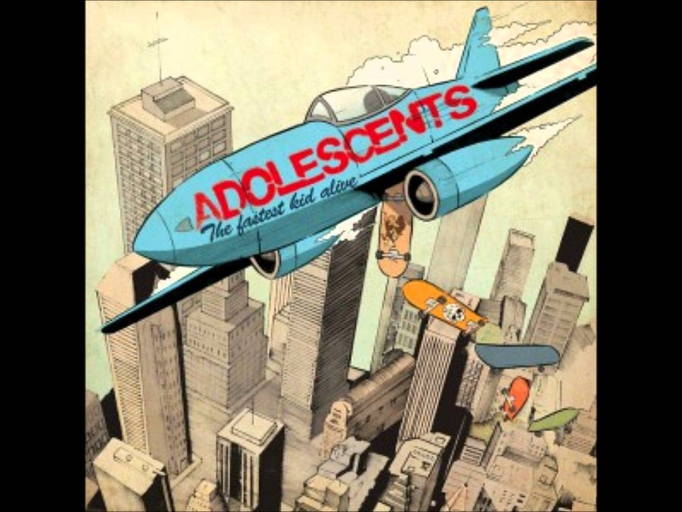 The Adolescents - serf city - punk hardcore california