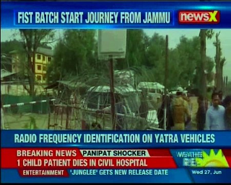 First batch of Amarnath Yatra flagged off, heavy security deployed for security of yatra