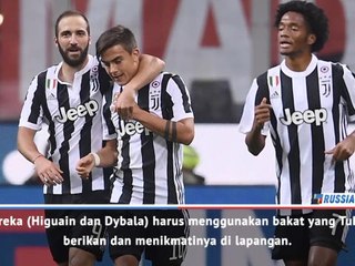 Cuadrado Beri Semangat Higuain dan Dybala Agar Tampil Mengesankan untuk Argentina