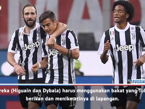 Cuadrado Beri Semangat Higuain dan Dybala Agar Tampil Mengesankan untuk Argentina