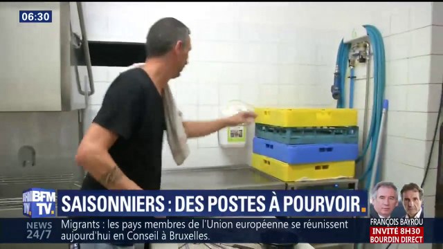 Jobs d’été: le difficile recrutement des saisonniers