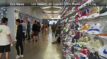 Les baskets de luxe: un marché en plein boom 21/06/18