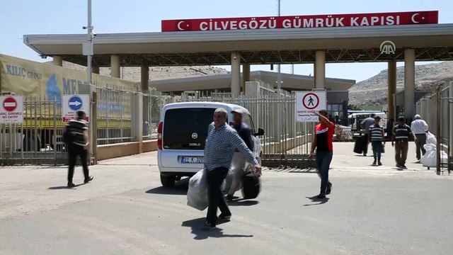 Cilvegözü Sınır Kapısı'nda bayram dönüşleri sürüyor - HATAY