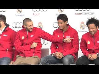 Así fue la entrega de coches Audi a la plantilla del Real Madrid