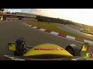 Exhibición de Dani Sordo en el karting de La Roca