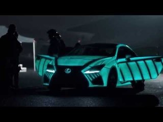 El Lexus RC F que se ilumina... ¡con el latido de tu corazón!
