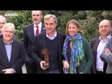 Carlos Sainz recibe el premio Abrazote de Manolo