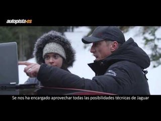 A por el récord del mundo de velocidad sobre esquís con Jaguar