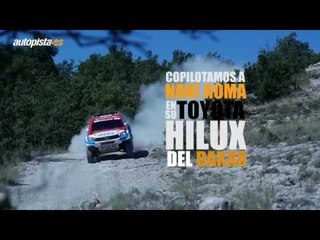 Copilotando con Nani Roma en las pistas de Teruel de la Baja Aragón