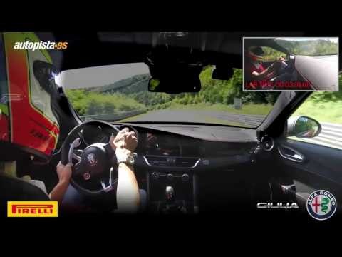 Alfa Romeo Giuia Quadrifoglio, nuevo récord en Nürburgring