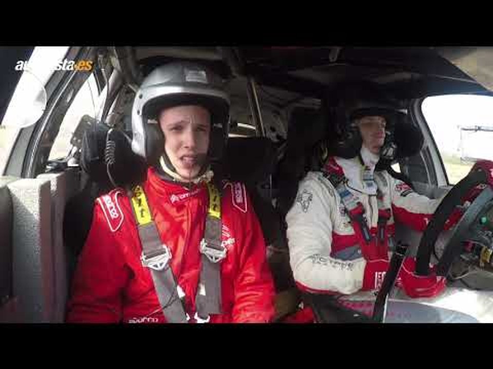 Copilotamos a Kris Meeke en el Citroën C3 WRC del Mundial de Rallyes
