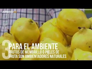 La fruta es buena para la salud... ¡y para tu coche!