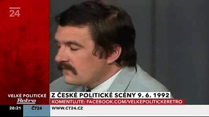 Velké politické retro - Sládek po volbách 1992