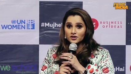 Pregnant Sania Mirza BEST Speech On Wanting A Girl Child
