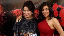 Jennifer Tilly and Valerie Perez 2018 Saturn Awards Red Carpet