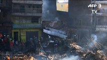 حريق في اكبر سوق بالعاصمة الكينية يسفر عن 15 قتيلا