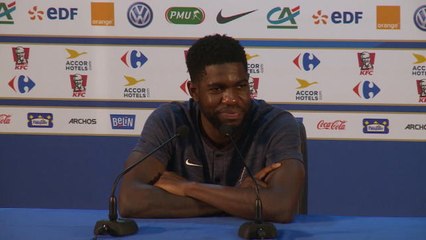 Bleus - Umtiti : ''On a vu nos femmes, Deschamps doit être détendu''