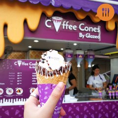 Drink Your Coffee from an Ice-Cream Cone