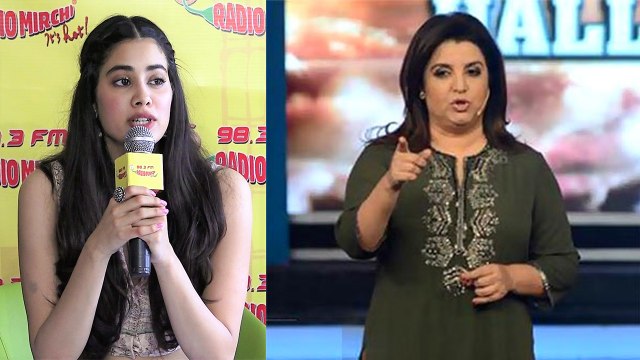 Zingaat Dhadak: Jhanvi Kapoor says Farah Khan was IRRITATED by her on sets; Watch Video| FilmiBeat