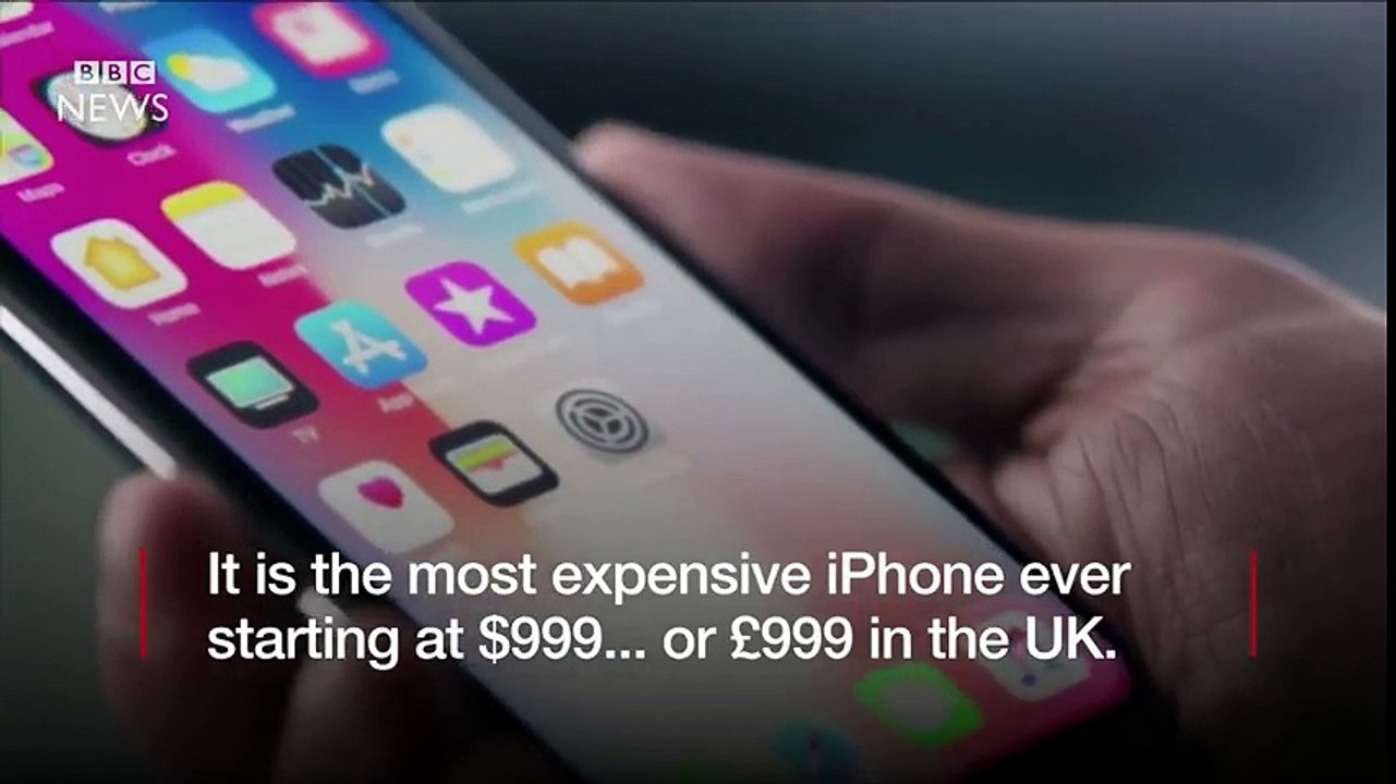 Apple's iPhone X launch and other reveals in two minutes - BBC News