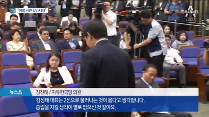 만나면 파열음…친박 vs 비박 “이럴거면 갈라서자”