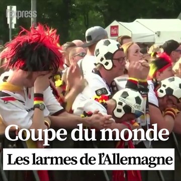 Coupe du monde: les larmes de l'Allemagne