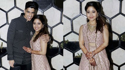 Shweta Tripathi Wedding: Looks STUNNING at Pre wedding Bash with Chaitanya Sharma। FilmiBeat