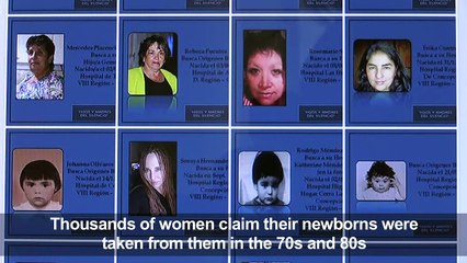 Chilean mothers search for stolen babies from Pinochet era