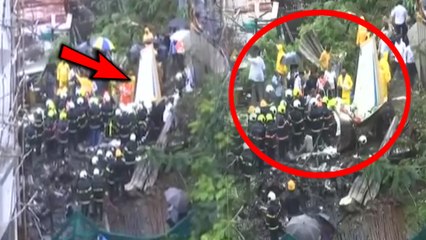 உ.பி. அரசுக்கு சொந்தமான விமானம் மும்பையில் விபத்து- வீடியோ