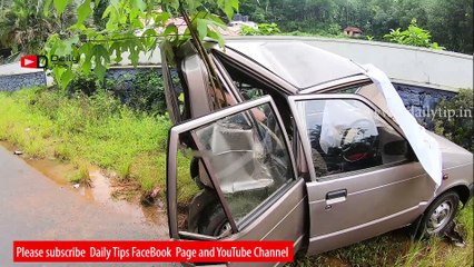 Accidents are a daily scene in Pala - Thodupuzha road