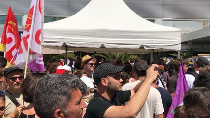 Manifestation salariés de la santé